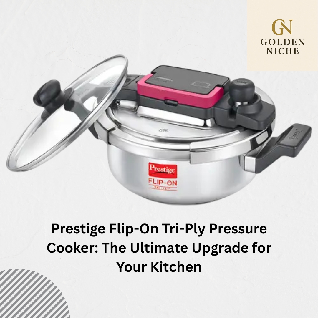 Prestige Flip-On Tri-Ply Pressure Cooker: The Ultimate Upgrade for Your Kitchen