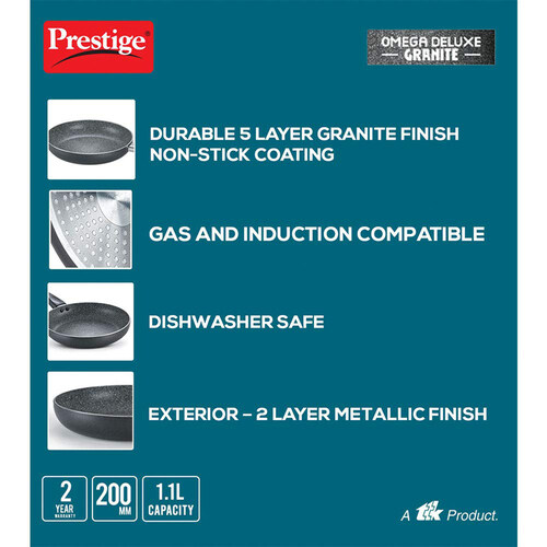 Prestige Omega Deluxe Fry Pan - Image 4