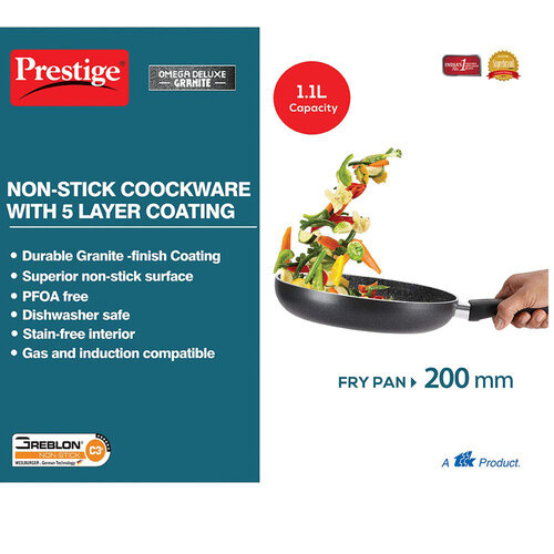 Prestige Omega Deluxe Fry Pan - Image 3