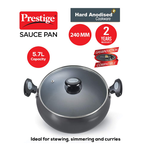 Prestige Hard Anodised Plus Sauce Pan - Image 2