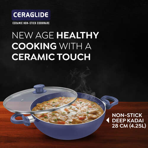 Prestige Ceraglide Deep Kadai - Image 2