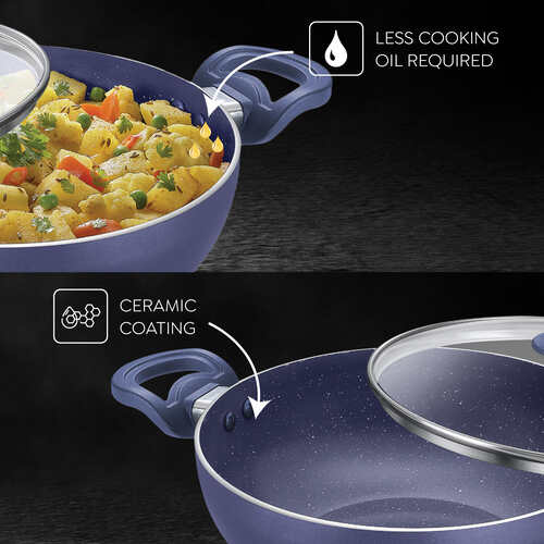 Prestige Ceraglide Deep Kadai - Image 4